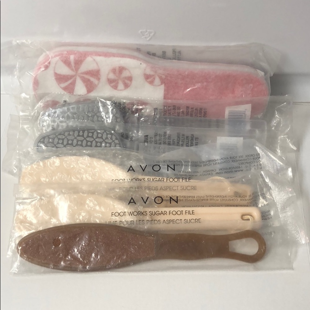 Avon Foot Files - Set of 6
